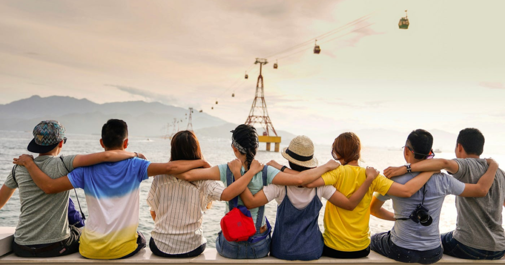 Riders on a Motorswamis motorcycle tour in India creating meaningful travel experiences and road trip memories together