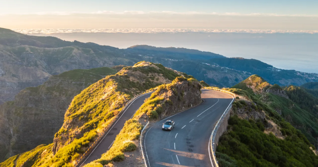 MotorSwamis group enjoying road trips with friends during a scenic travel journey