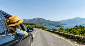 Self-drive vacations road trip on scenic highway with car, Motorswami travel experience